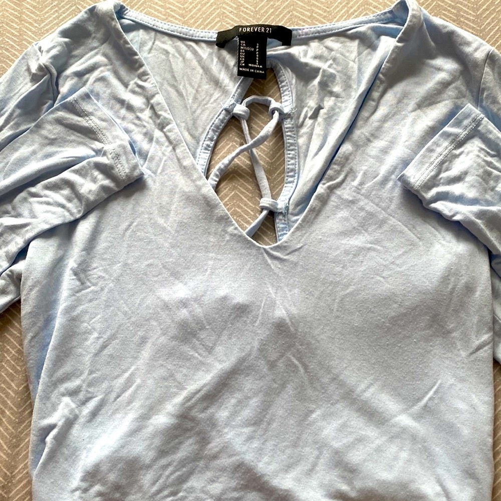 Blue long sleeve